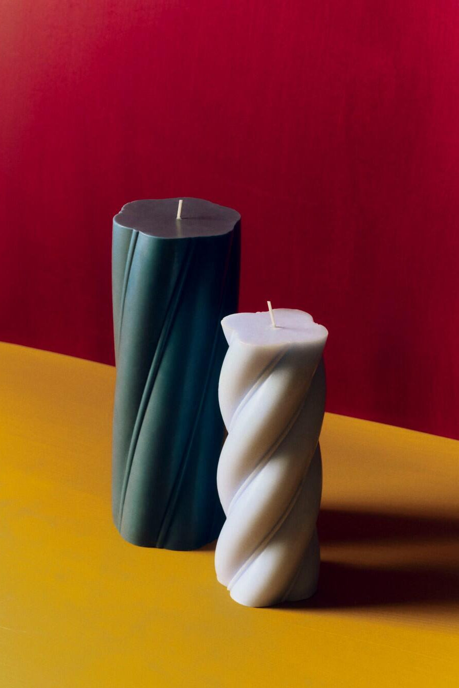 Soft Serve bloklys, H19,5 cm – lyseblå